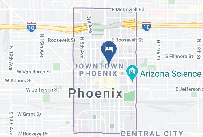 Maricopa - Hampton Inn & Suites Phoenix Downtown Maps