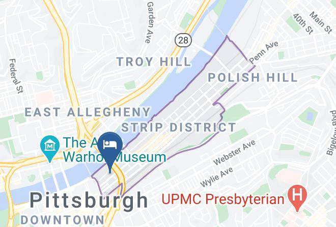 Allegheny - Hampton Inn & Suites Pittsburgh Downtown Maps