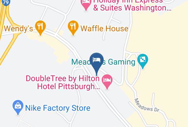 Washington - Hampton Inn & Suites Pittsburgh Meadow Lands Maps