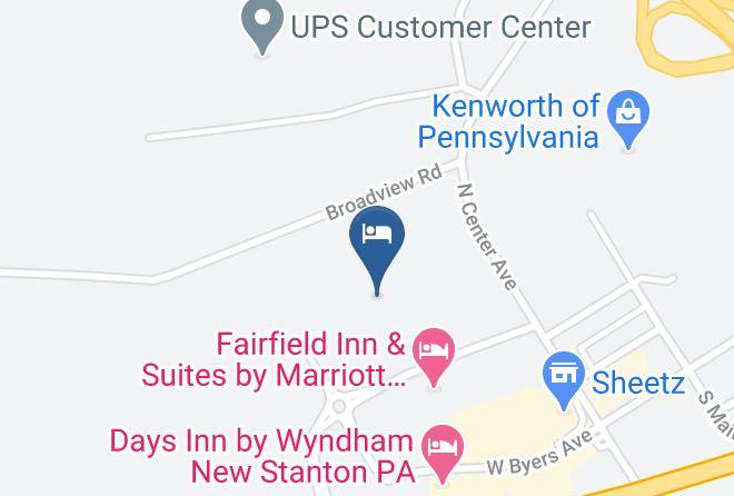 Westmoreland - Hampton Inn & Suites Pittsburgh New Stanton Maps