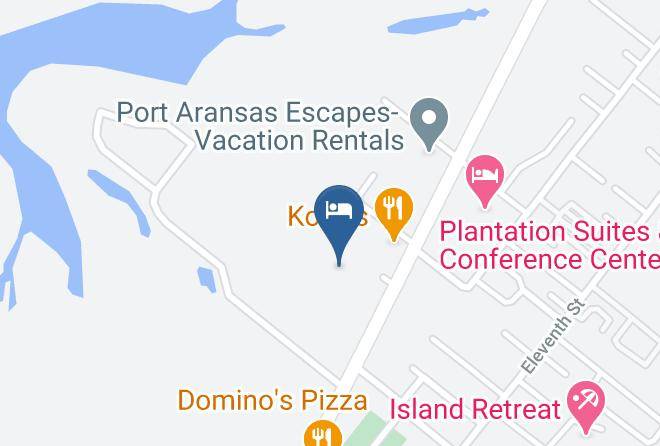 Nueces - Hampton Inn & Suites Port Aransas Maps