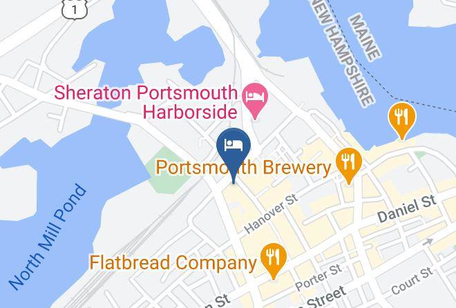 Rockingham - Hampton Inn & Suites Portsmouth Downtown Maps