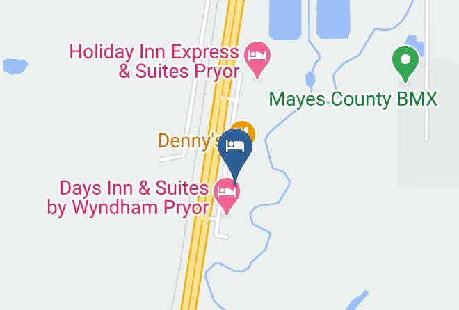 Mayes - Hampton Inn & Suites Pryor Maps