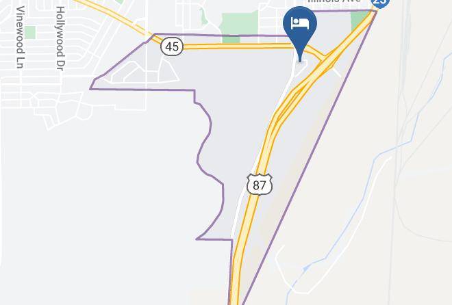 Hampton Inn & Suites Pueblo Southgate Map