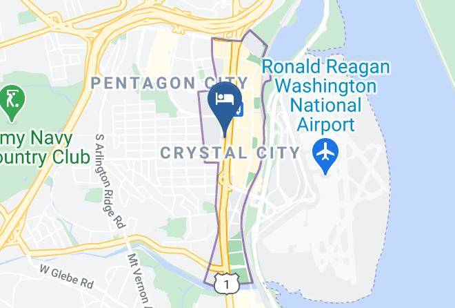 Arlington - Hilton Garden Inn Reagan National Airport Maps