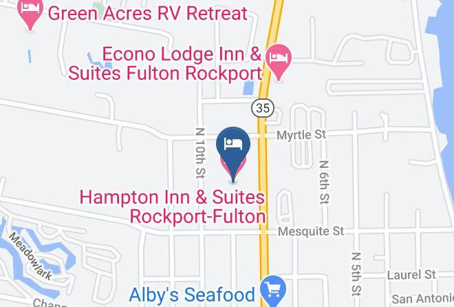 Aransas - Hampton Inn & Suites Rockport Fulton Maps