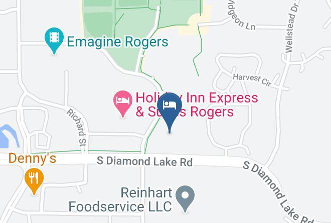 Hennepin - Hampton Inn & Suites Rogers Maps