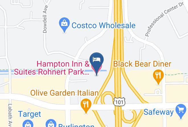 Sonoma - Hampton Inn & Suites Rohnert Park Sonoma County Maps