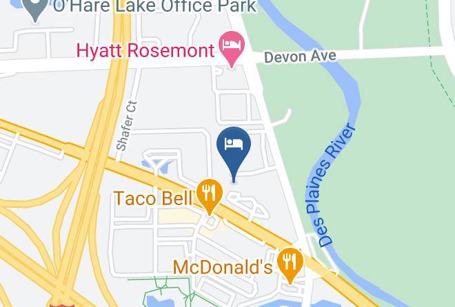 Cook - Hampton Inn & Suites Rosemont Chicago Ohare Maps