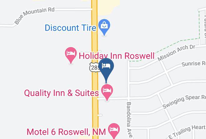 Chaves - Hampton Inn & Suites Roswell Maps