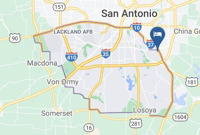 Bexar - Hampton Inn & Suites San Antonio Brooks City Base Maps