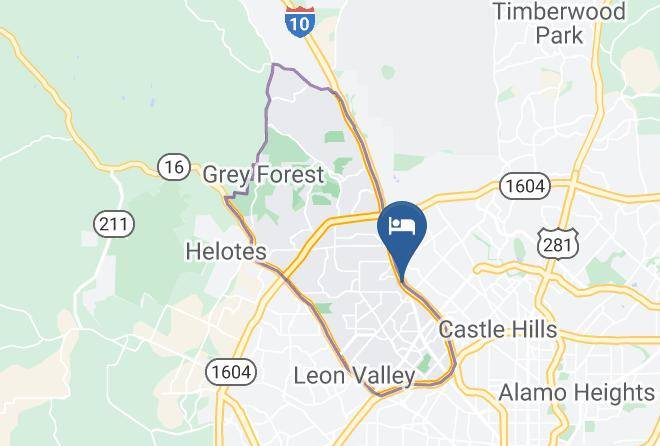 Bexar - Hampton Inn & Suites San Antonio Northwest Medical Center Maps