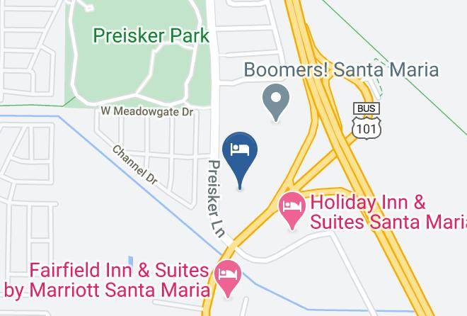 Santa Barbara - Hampton Inn & Suites Santa Maria Maps