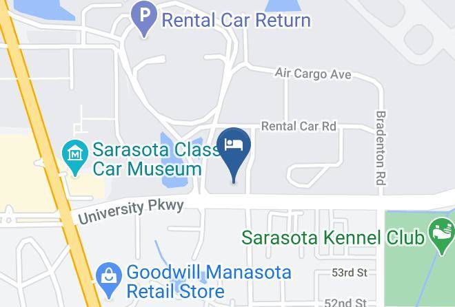 Sarasota - Hampton Inn & Suites Sarasota Bradenton Airport Maps