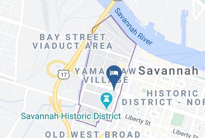 Chatham - Hampton Inn & Suites Savannah Historic District Maps