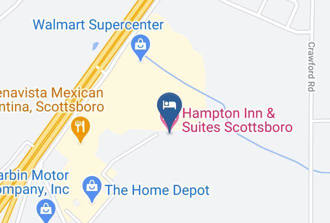 Jackson - Hampton Inn & Suites Scottsboro Maps