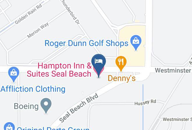 Hampton Inn & Suites Seal Beach Map