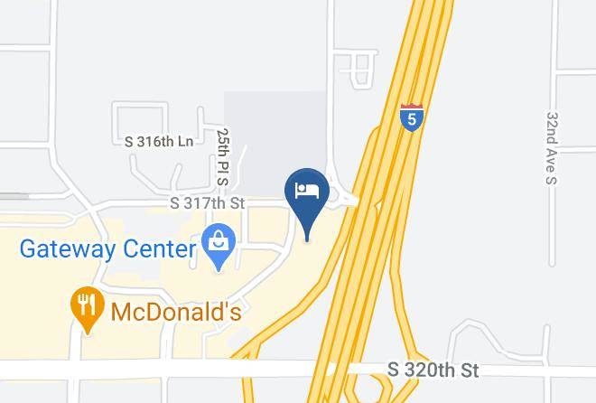 King - Hampton Inn & Suites Seattle Federal Way Maps