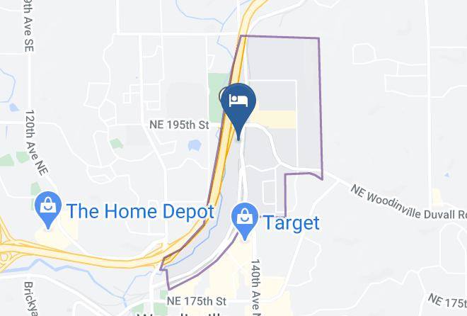 Hampton Inn & Suites Seattle Woodinville Wa Map