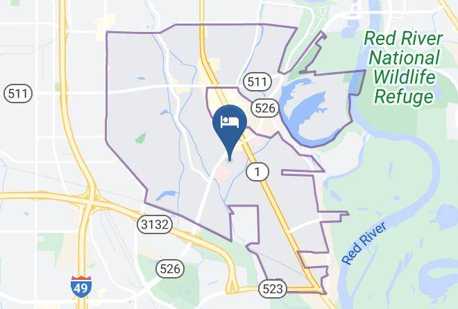 Hampton Inn & Suites Shreveport South Map
