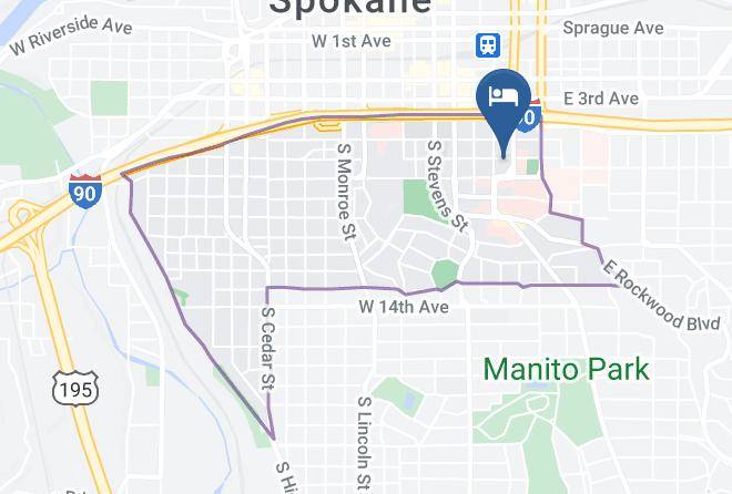 Spokane - Hampton Inn & Suites Spokane Downtown South Maps