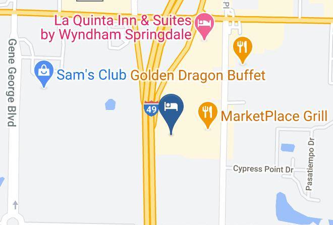 Washington - Hampton Inn & Suites Springdale Maps