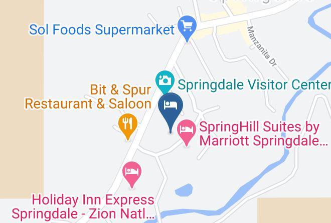 Washington - Hampton Inn & Suites Springdale Zion National Park Maps