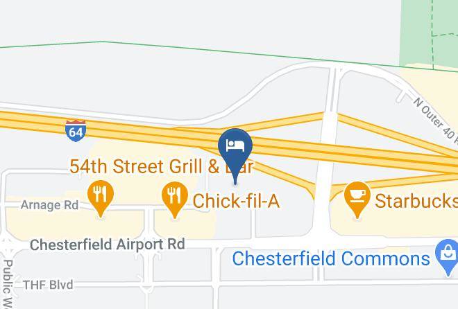 St Louis - Hampton Inn & Suites St Louis Chesterfield Maps