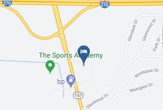 Madison - Hampton Inn & Suites St Louis Edwardsville Maps