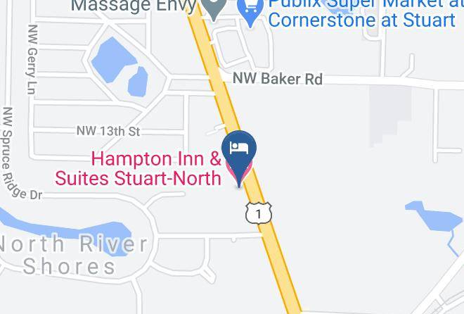 Martin - Hampton Inn & Suites Stuart North Maps