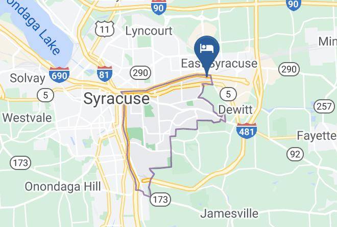 Onondaga - Hampton Inn & Suites Syracuse Dewitt Maps