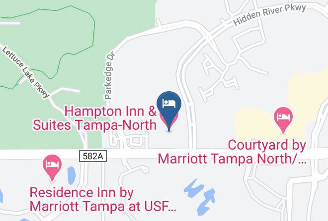 Hillsborough - Hampton Inn & Suites Tampa North Maps
