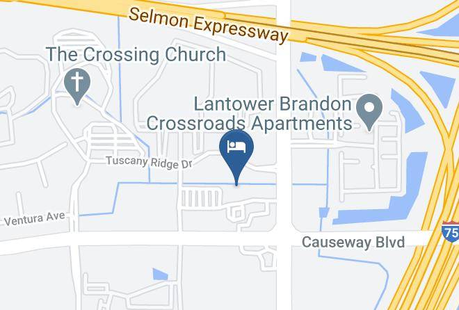 Hillsborough - Hampton Inn & Suites Tampa Riverview Brandon Maps