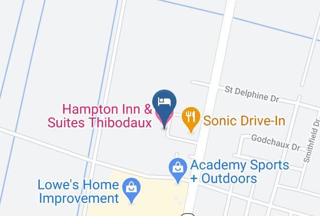 Lafourche Par - Hampton Inn & Suites Thibodaux Maps