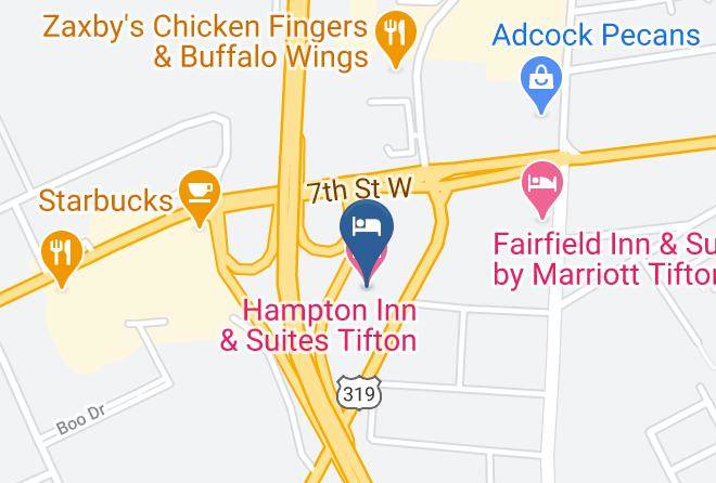 Tift - Hampton Inn & Suites Tifton Maps