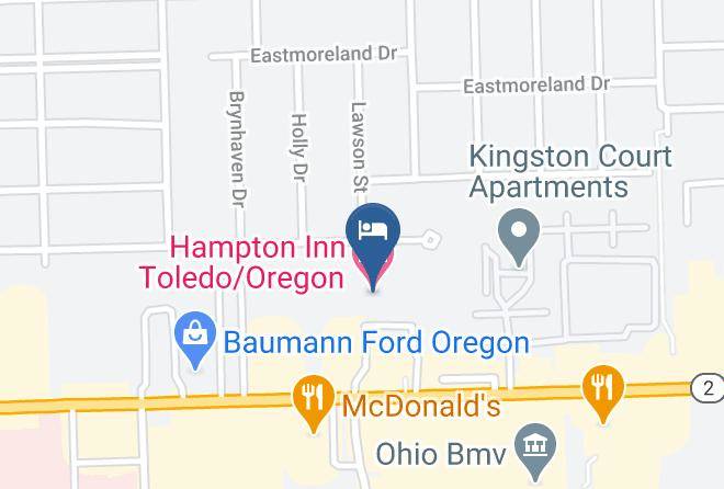 Lucas - Hampton Inn Toledo Oregon Maps