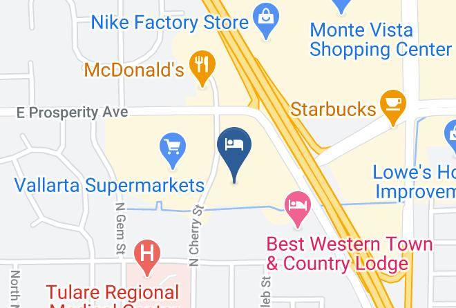 Tulare - Hampton Inn & Suites Tulare Maps