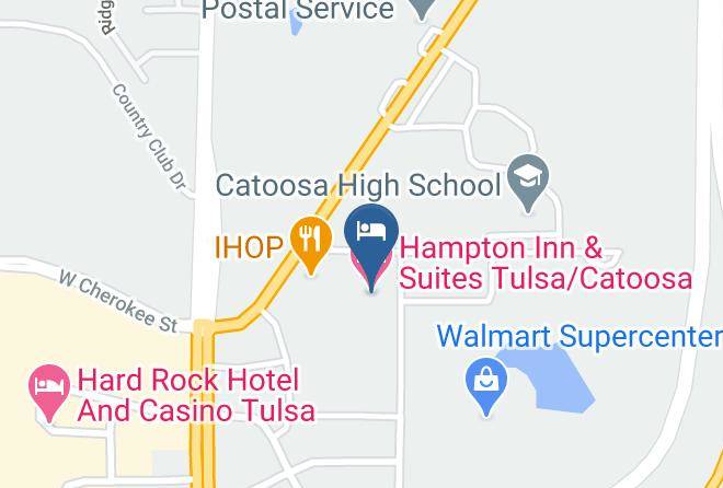 Rogers - Hampton Inn & Suites Tulsa Catoosa Maps