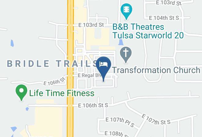 Tulsa - Hampton Inn & Suites Tulsa South Bixby Maps