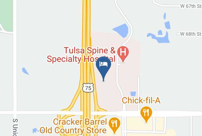 Tulsa - Hampton Inn & Suites Tulsa Tulsa Hills Maps