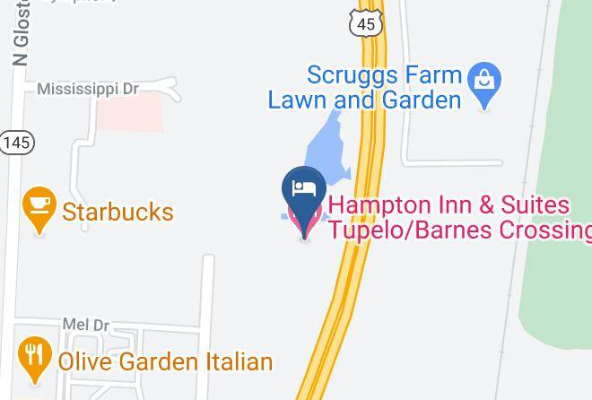 Lee - Hampton Inn & Suites Tupelo Maps
