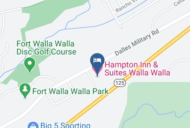 Walla Walla - Hampton Inn & Suites Walla Walla Maps