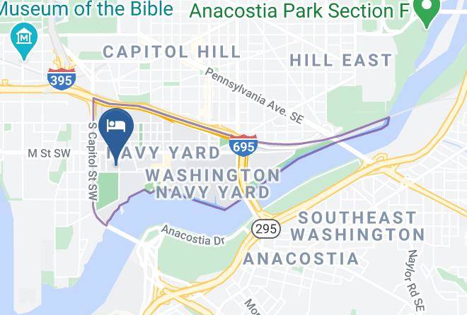 City Of Washington - Hampton Inn & Suites Washington Dc Navy Yard Maps