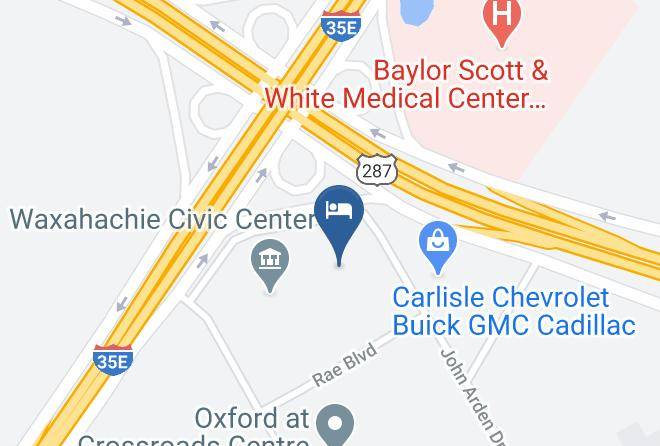 Ellis - Hampton Inn & Suites Waxahachie Maps