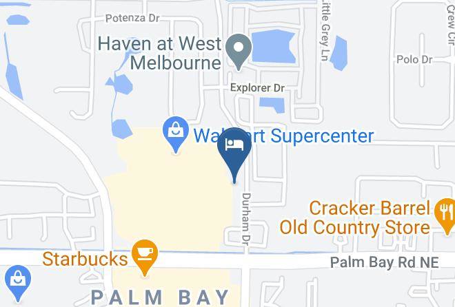 Brevard - Hampton Inn & Suites West Melbourne Palm Bay Road Maps