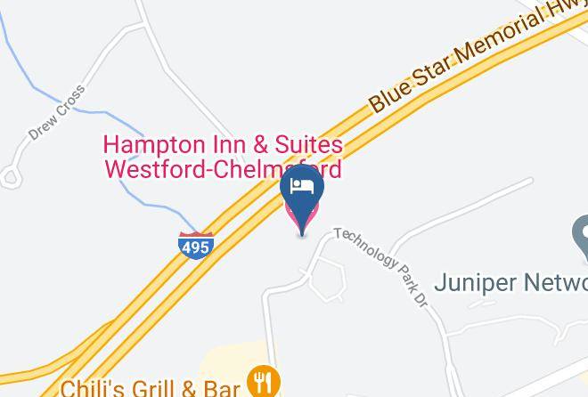 Middlesex - Hampton Inn & Suites Westford Chelmsford Maps