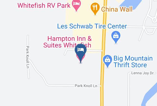 Flathead - Hampton Inn & Suites Whitefish Maps