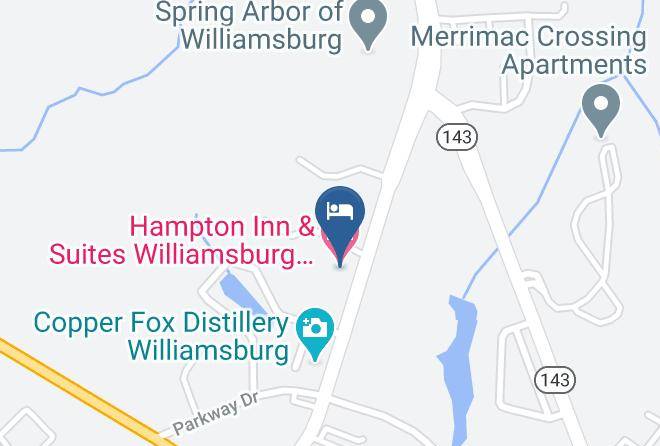 Williamsburg City - Hampton Inn & Suites Williamsburg Historic District Maps