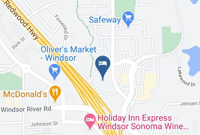 Sonoma - Hampton Inn & Suites Windsor Sonoma Wine Country Maps