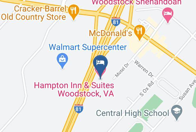 Shenandoah - Hampton Inn & Suites Woodstock Va Maps